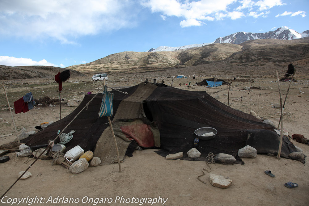 058 - Tenda nomadi a Tso Moriri
